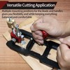 Aepiraza Veritas Router Plane for Woodworking, Router Plane Handheld Adjustable