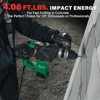 Deshuo 1-1/4" SDS-Plus Rotary Hammer Drill, 12.5 Amp 3 Functions