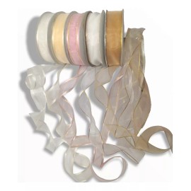 Grupo Proveer de Mexico - Sesuconsa Rollo Liston Navideño Decorativo 7/8  25yds Color A Elegir