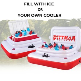 Pittman - Floating Ice Chest for River - Large 72 Can Floating Cooler for River, Pools or Lake - Ideal Cooler Floats for River Floating, tubing or just Chilling on The River