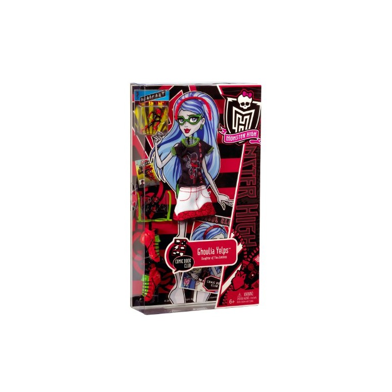 Monster High Comic Book Club Ghoulia Yelps Fashions Pack -