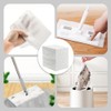 100 Count Dry Sweeping Cloths Pads, Disposable Duster Mop Refills,