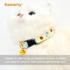 Foodie Cat Collar, Safety Breakaway Kitten Collar, Milk & Cookie