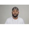 4 piezas sedosas Durags para hombres 360 ondas, diseño de