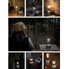 Camping Moon T-4 Portable Gas Lantern, Mini Gas Lantern, For