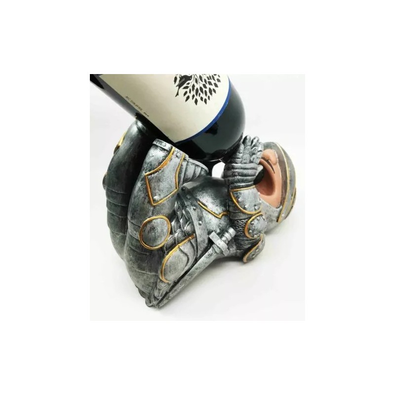Ebros Gift Royal Knight Suit of Armor Wine Guzzler Holder