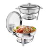 Chafing Dish for Buffet, 5QT Round Chafing Dishes Buffet Set