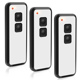 Novoferm Handheld Transmitter 433.92MHz Garage Door Remote Control for Novotron 522, 524, 502 MAX43-2, 512 Mix 43-2, 2 Channel, Pack of 3