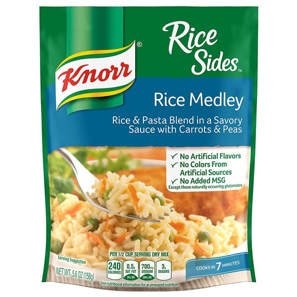 Knorr Rice Side Dish, Medley, 5.6 oz