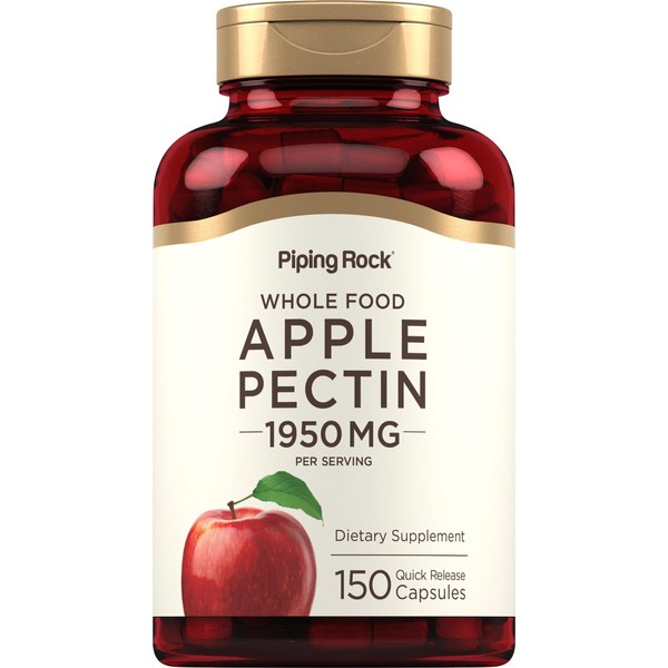 Piping Rock Apple Pectin Capsules 1950 mg | 150 Count