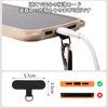 Vasemouh Smartphone Strap, Pouch, Shoulder Strap, Neck, Wallet Included, Adjustable