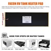 Facon 7-1/4" x 25" 12V RV Tank Heater Pad with