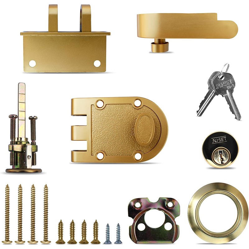 NU-SET Lock | Jimmy Proof Style Deadbolt Lock | Inter