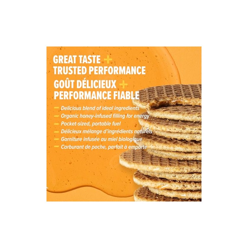Honey Stinger Waffle Energy Wafle Energético Orgánico 30gr Caja con