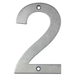 IBOO Stainless Steel Screw On House Number Floating Design House Number (2)