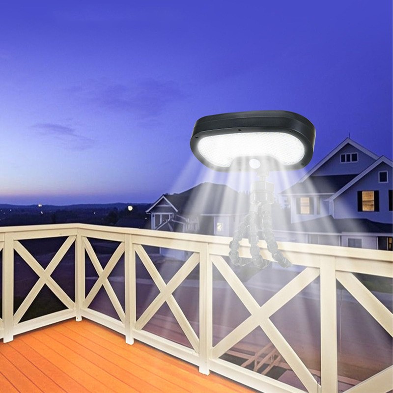 Solar Motion Sensor Outdoor Lights, USB/Solar Powered Motion Sensor Lights