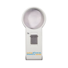 LED Hand Held Illuminated Magnifier-2.4"-5X/16D