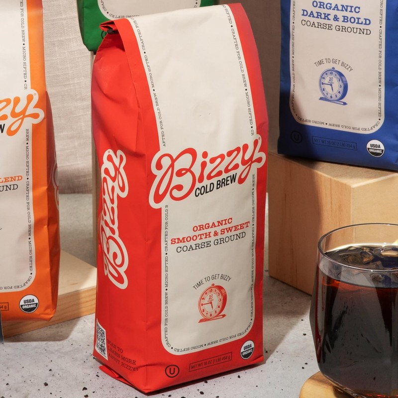 Bizzy Organic Cold Brew Coffee | Smooth & Sweet Blend