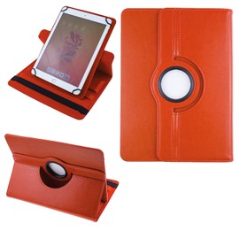 COOVY® Universal 2.0 360° Rotation Cover for All 9/10 / 10.1 Inch Tablet Models Universal 10.1 Orange