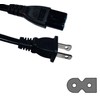 HQRP AC Power Cable Cord, 10 ft Long Compatible with