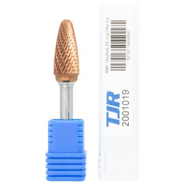 Ultra Co Coated Carbide Burr 12mm (Metric) Diameter with 6mm Metric Shank, (Specially with Chipbreaker) TJR... (Tree)