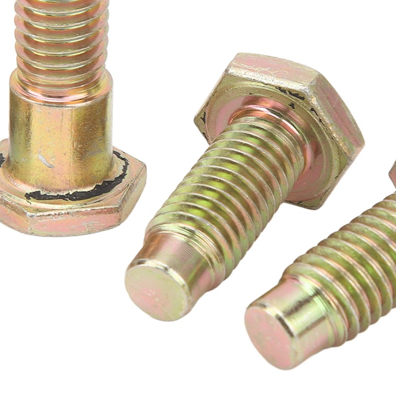 4PCS Car Seat Belt Bolts High Strength 13/16in Head Reliable