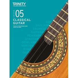 Trinity College London Classical Guitar Exam Pieces From 2020: Grade 5