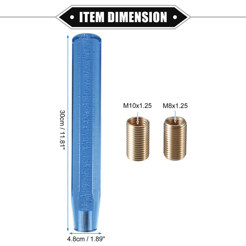 X AUTOHAUX Gear Shift Knob Stick, 30cm Universal for Car