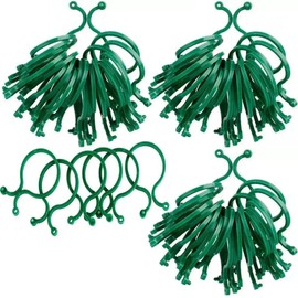 MTOMDY 500pcs Plant Clips for Climbing Plants,Plant Clips, Reusable Garden Clips for Tomato Plants, Plant Twist Clip Ties Garden Plant Support Clips