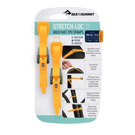 Sea to Summit Stretch-Loc TPU Strap 12 12mm x 300mm Yellow, Yellow, 12mm x 300mm