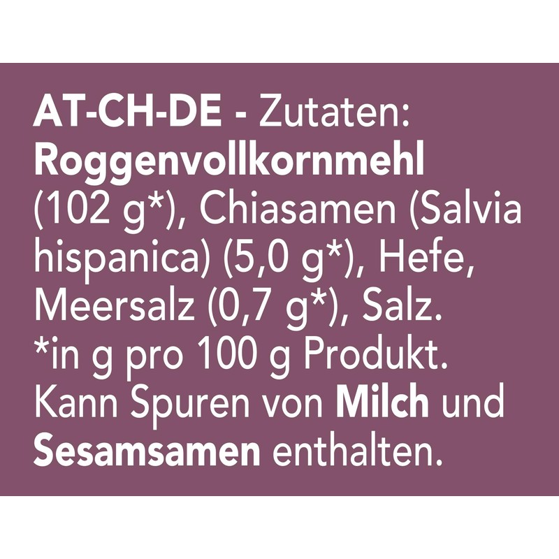 Wasa Selection Chia & Sea Salt, 1 x 245 g