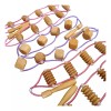 Singex Kit 3 Cinturones Reforzado 1.30 Cm Maderoterapia Artesanal