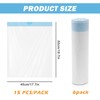 Sporgo Pack of 90 Bin Liners with Carry Handle: Self-Cleaning