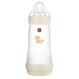 MAM Easy Start Anti-Colic Bottle - 320ml - Sand - Teat Flow 3