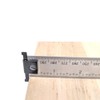 TOFL 12 Inch Hooked Ruler Double Sided Standard and Metric