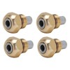 4PCS Walking Foot Valve Button Replacement Excavator Joystick Button for