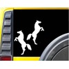 EZ-STIK Mirrored Horse StandingJ360 8 inch Tall 2 Stickers Decals
