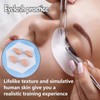 RUINIPOT 6 Pairs Replacement Eyelids for Mannequin Head Removable Realistic