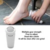 Electric Foot Callus Remover Massaging 2 Gears Portable Detachable Rechargeable