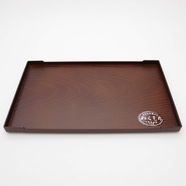 Grain Pattern Tea Serving Tray, Japanese Traditional Style, 10 x 6.3inches, Made in Japan
