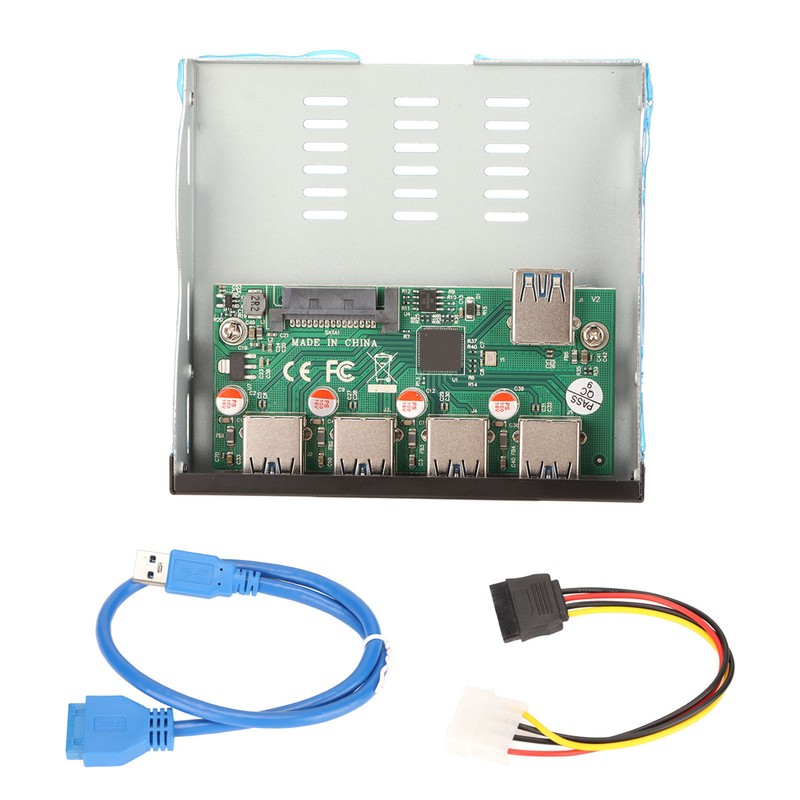 Front Panel USB 3.1 Hub 3.25in 10Gbps 4 Downstream Ports