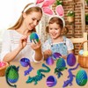 BAOXUE 2PCS 3D Dragon Eggs With Dragon Inside, 9Inch 3D