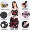 BDPWSS Crawfish Apron With Pockets Crawfish Lover Gift Crawfish Boil