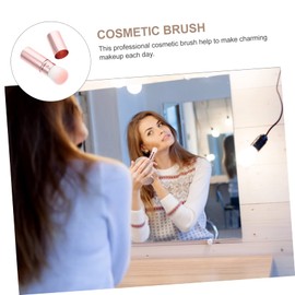 HONMEET Blush Brush Makeup Brush Portable for Women Girls Ladies Foundation Smooth Application Man-made Fiber Bristles