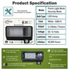 MOTION-GUARD, MG1000-450B-SB, RV Exterior Mounted Bright LED Motion Sensor Porch