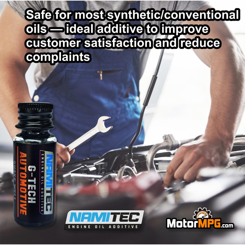 NAMITEC G-TECH AUTOMOTIVE | Graphene Nanotechnology Engine Oil Additive -
