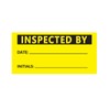 Inspected by Stickers,Quality Control Inventory Labels for Company,2X1 Inch,500 Pcs