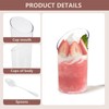 2.5OzDessertCups-100set Voittozege 100 Pack 2.5oz Mini Dessert Shooter Cups with