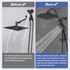 Hibbent Upgraded 13'' Shower Head Combo, High Pressure 5 Spray