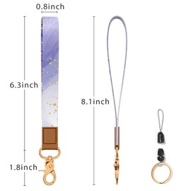 ZAXMEY Wrist Lanyard for Keys, Cute Wrist Strap Lanyard, Key Chain Holders, Wristband Key Chain, Key Wrist Straps